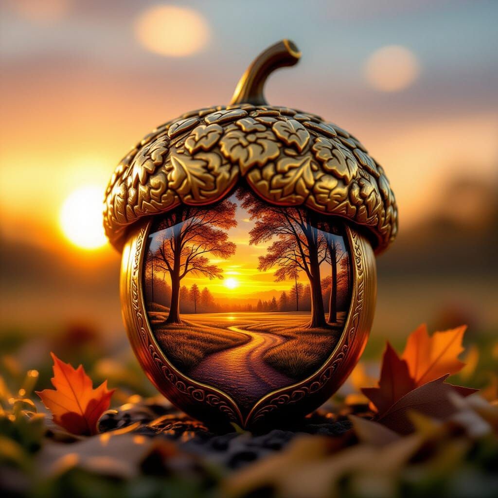 Autumn in a Shell  by @D-Forge