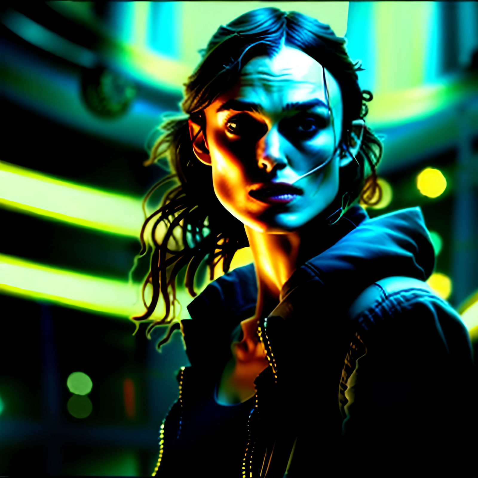 Keira in cyberpunk