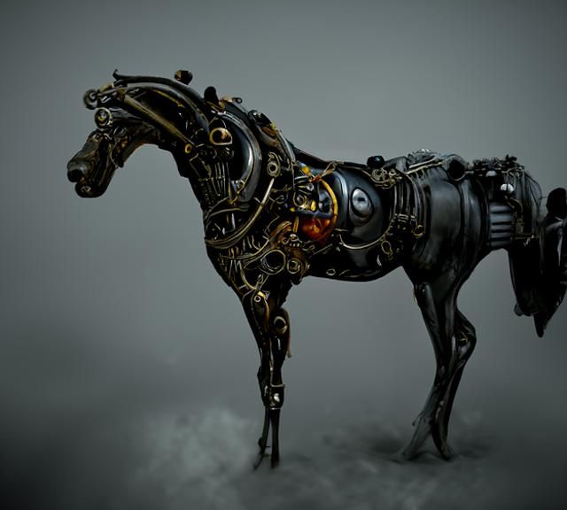 Clockwork Horse - AI Generated Artwork - NightCafe Creator