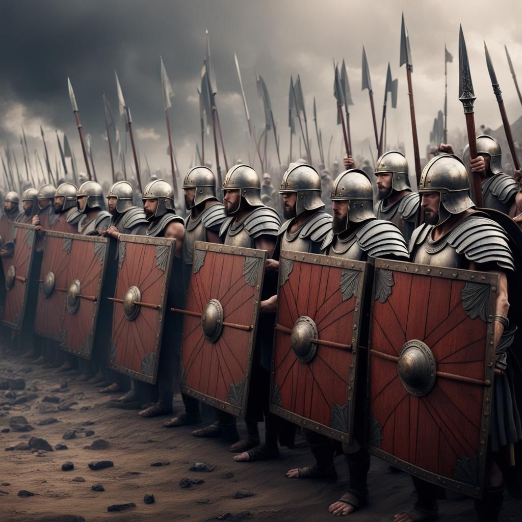 Shield wall, NOW!  by @Biff