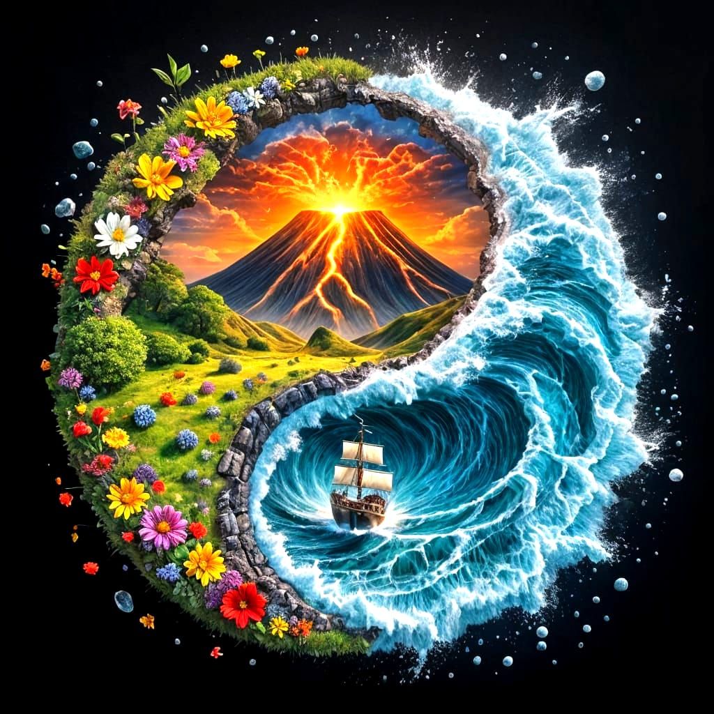 Opposite Earth  by @JH Putra