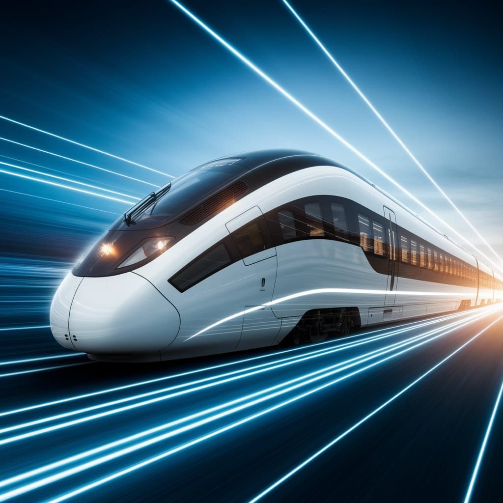 Revolutionary Futuristic Train Levitates Above Cityscape in ...