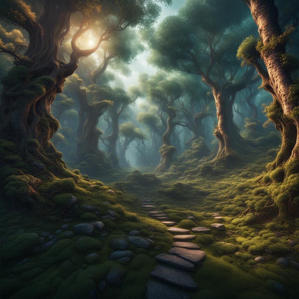 Forest of Dreams - AI Generated Artwork - NightCafe Creator