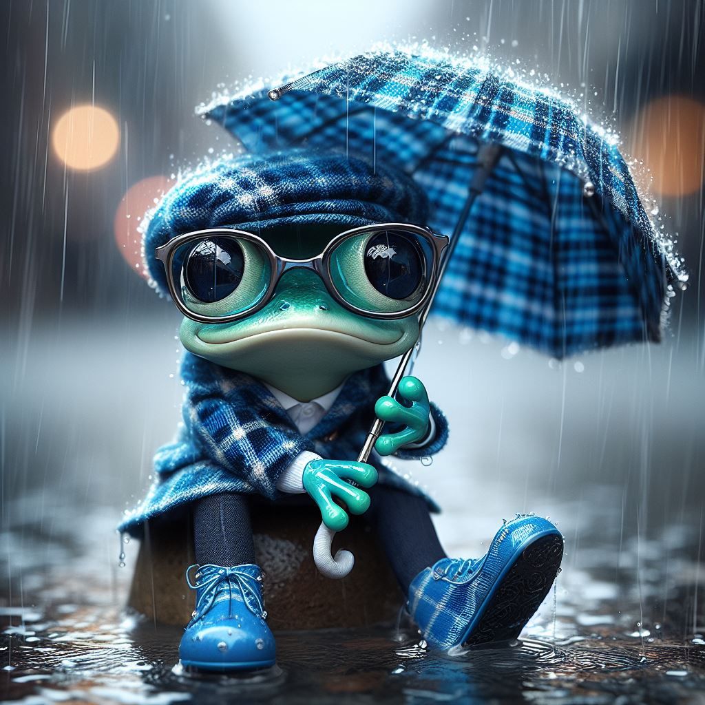 La grenouille qui n'aimait pas la pluie