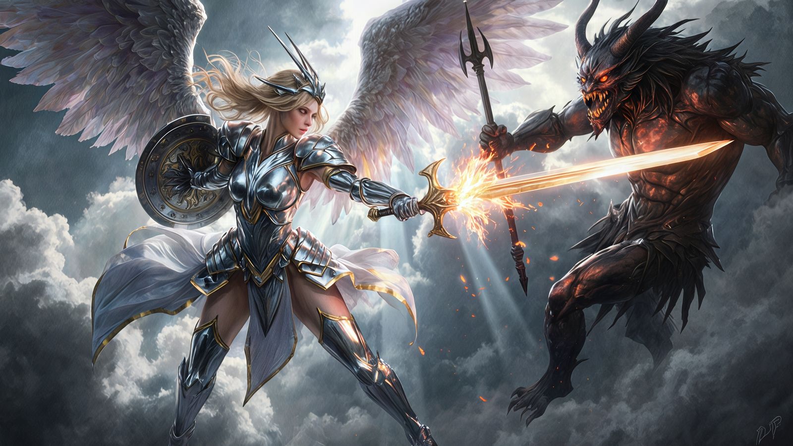 Epic battle (Flux Dev Krea + Upscale)