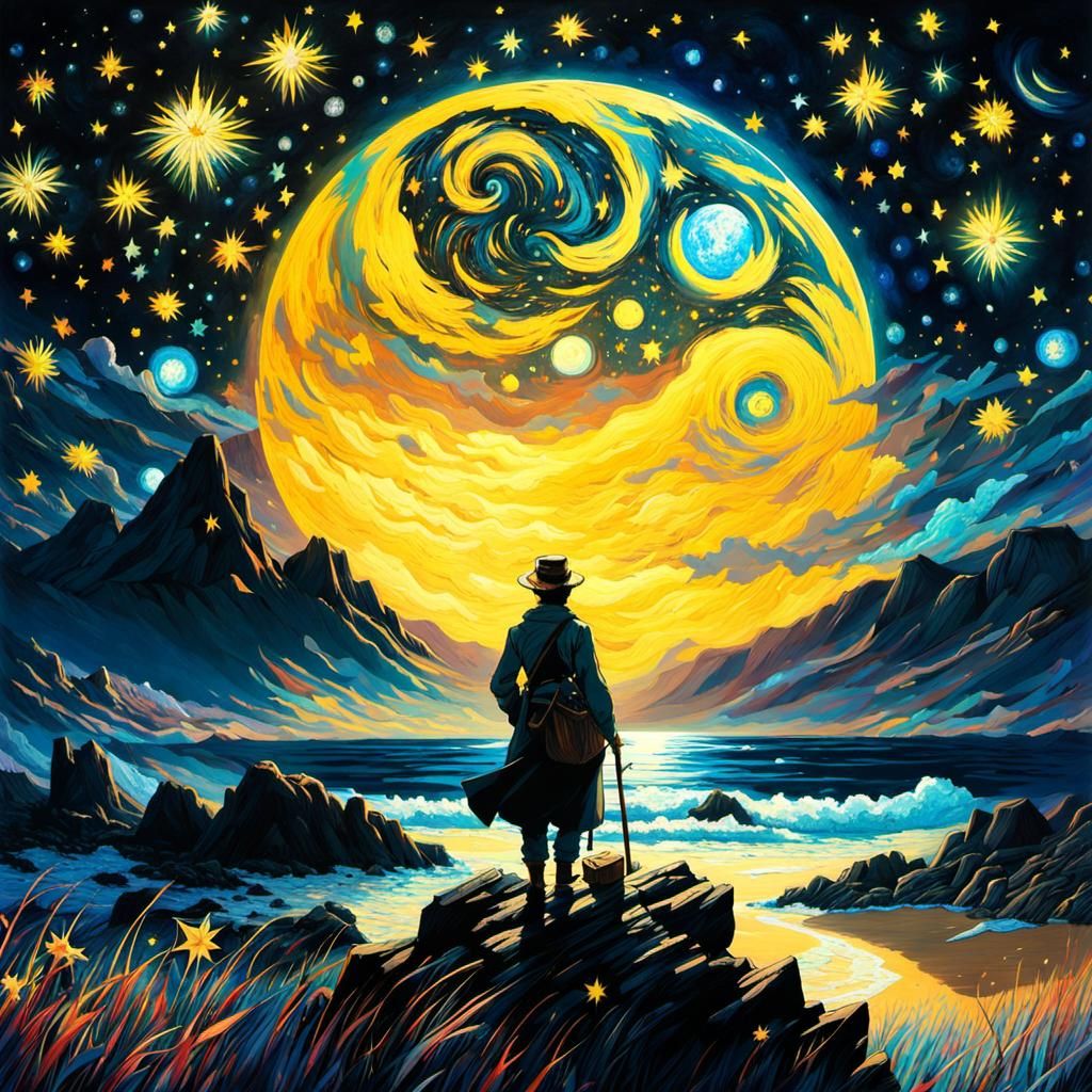 Starry Night Gazer