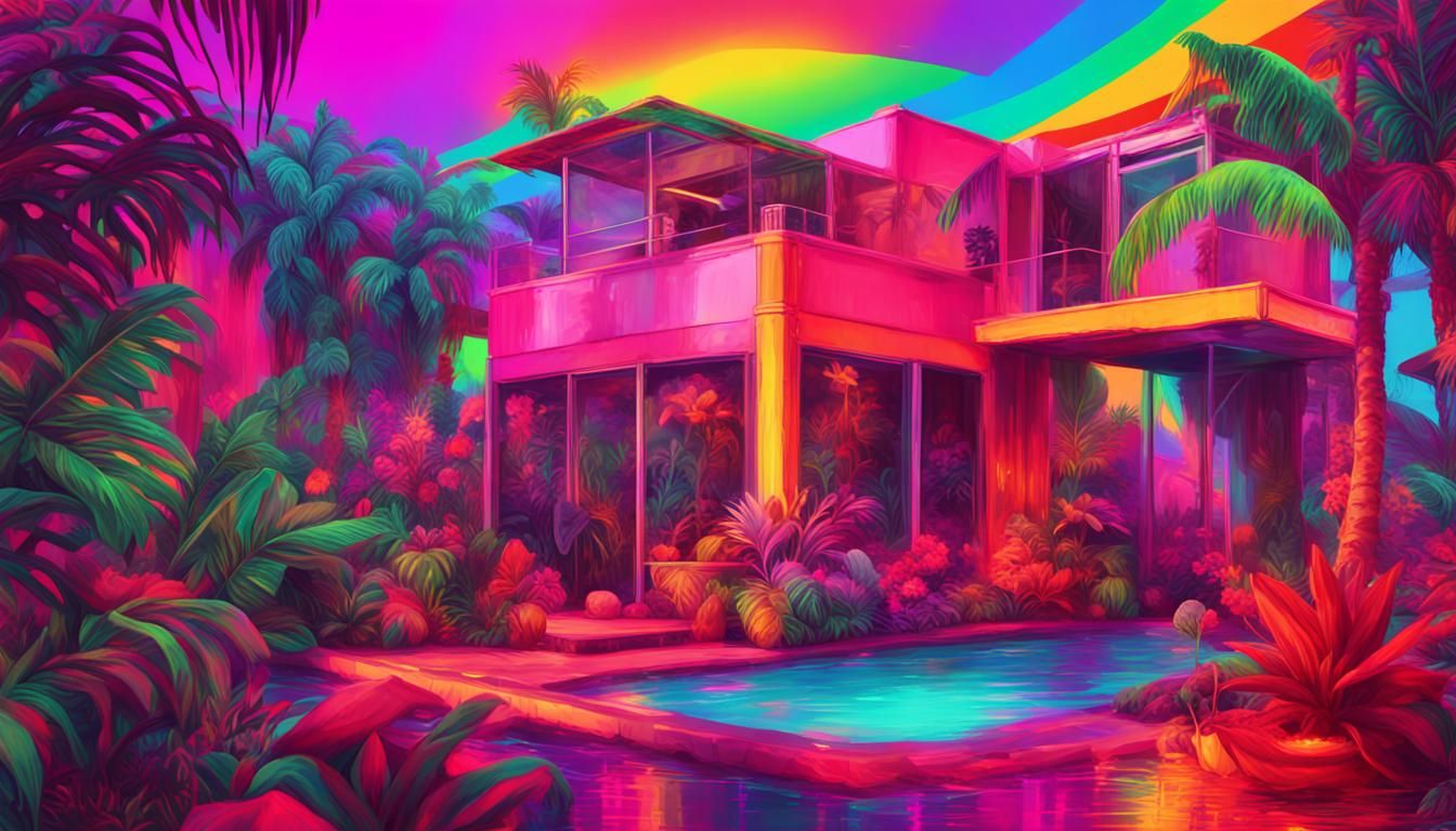 /imagine ♊️prompt:Lush&vibrant:1.5)WARM, RAINBOW-COLORED:1.6...