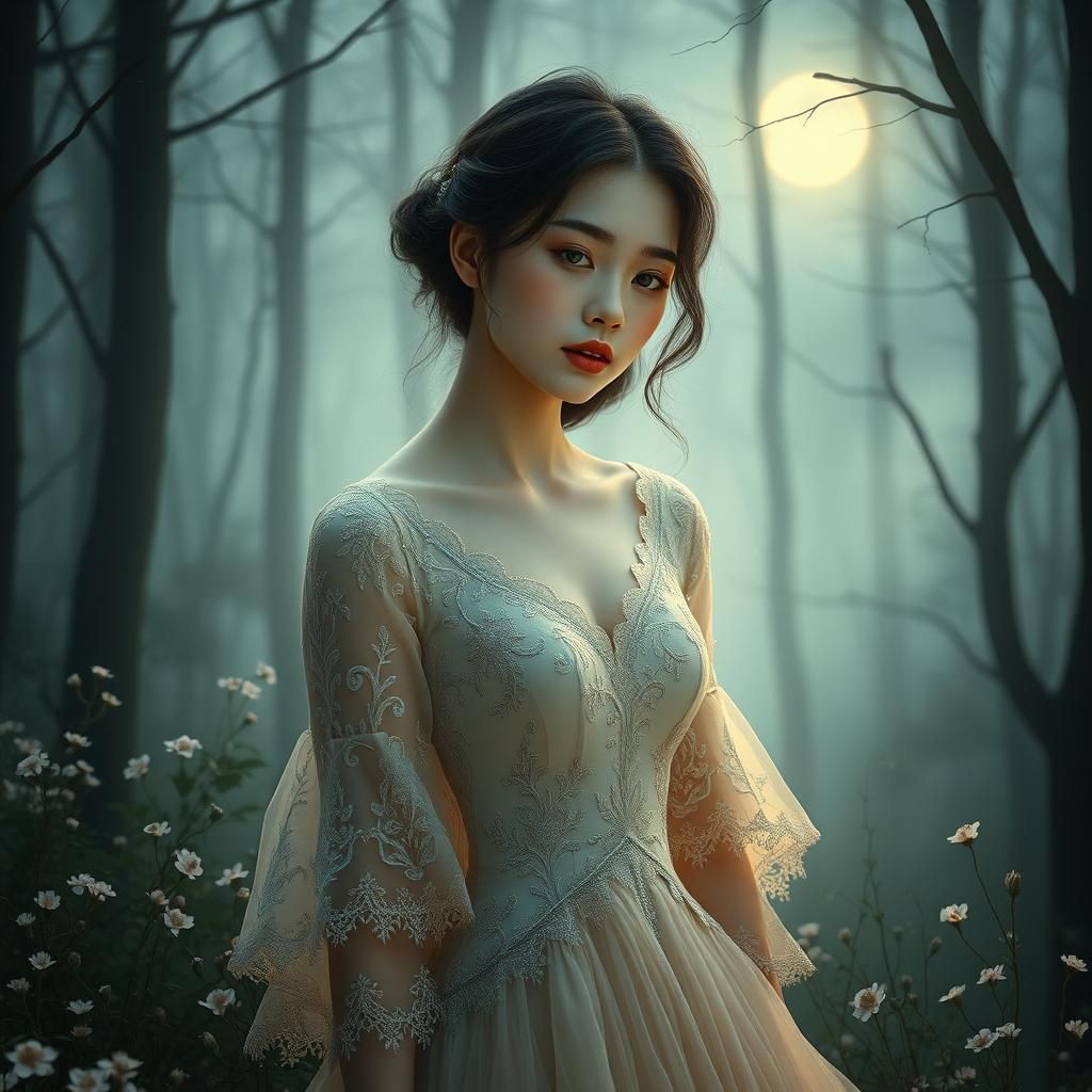 There is a grace too powerful to name, (photorealistic), hyp...