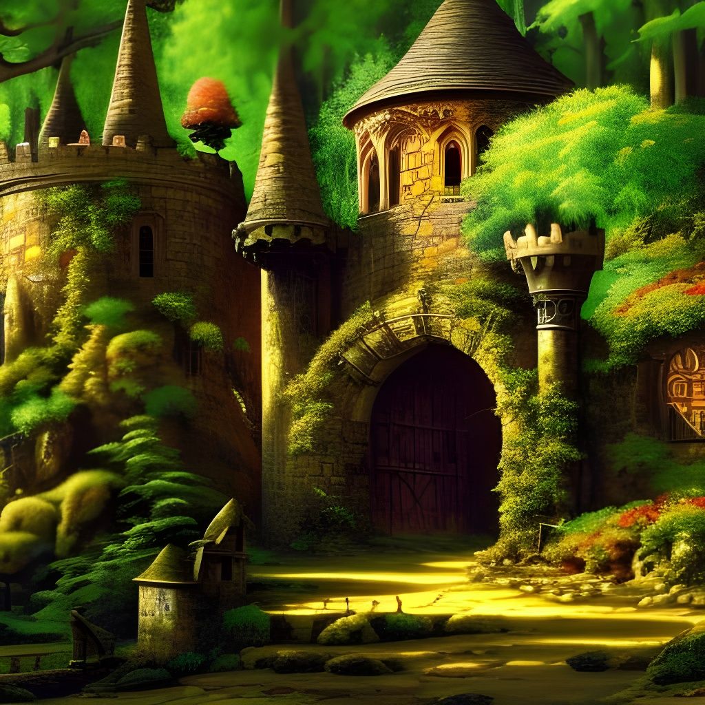 Enchanted Castle  by @Justin Skeen