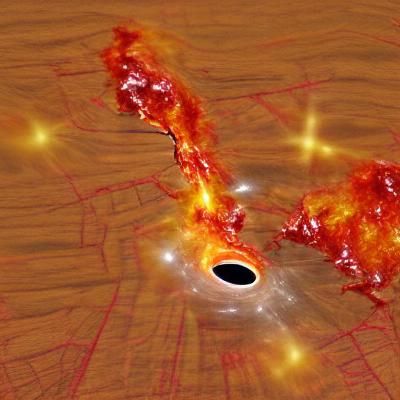 Long Dormant Black Holes Flare Up In A Blaze Of Glory