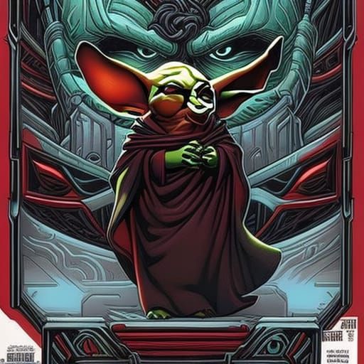 SDXL Sith Baby Yoda