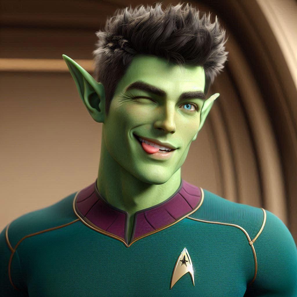 Elori Starfleet Officer