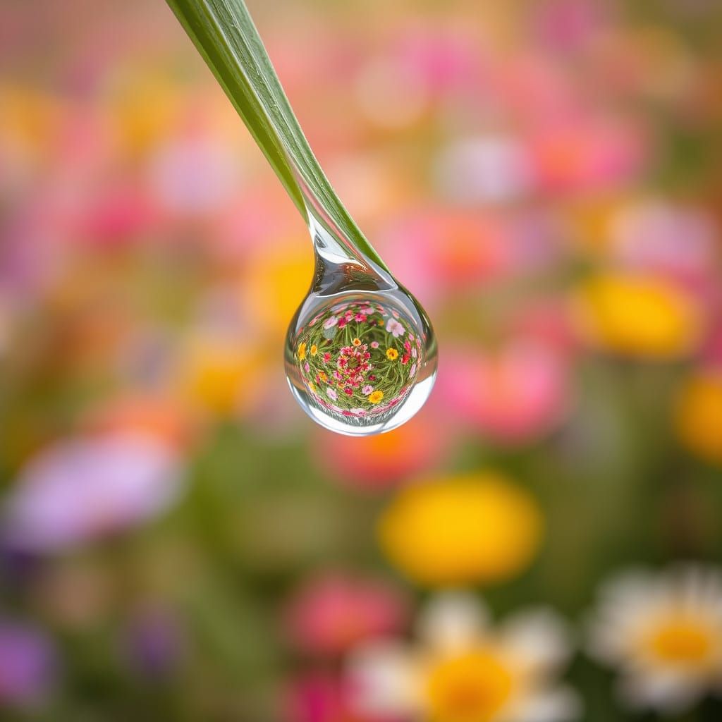 Waterdrop Lens  by @undefined