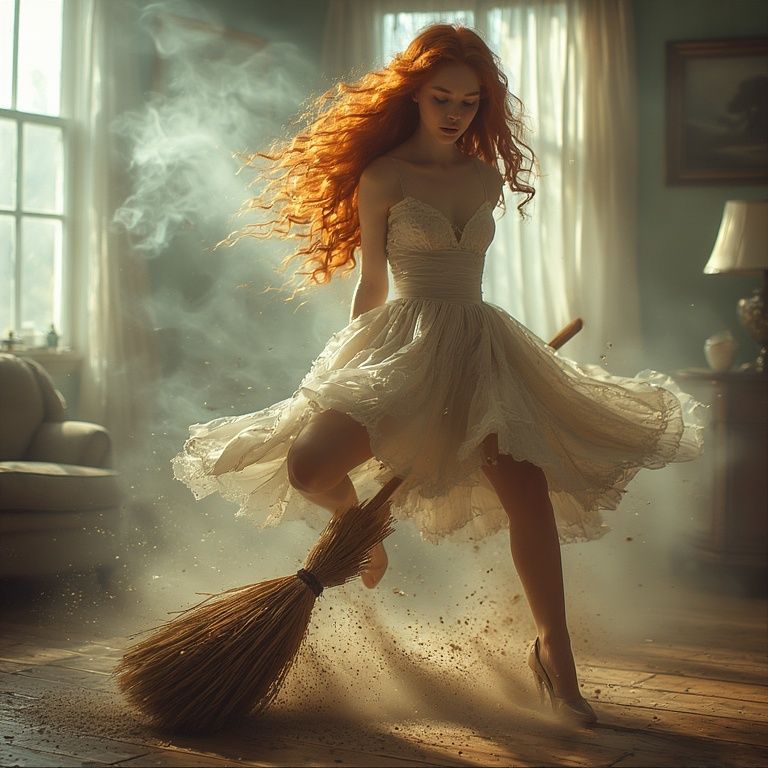 Taming the dust broom