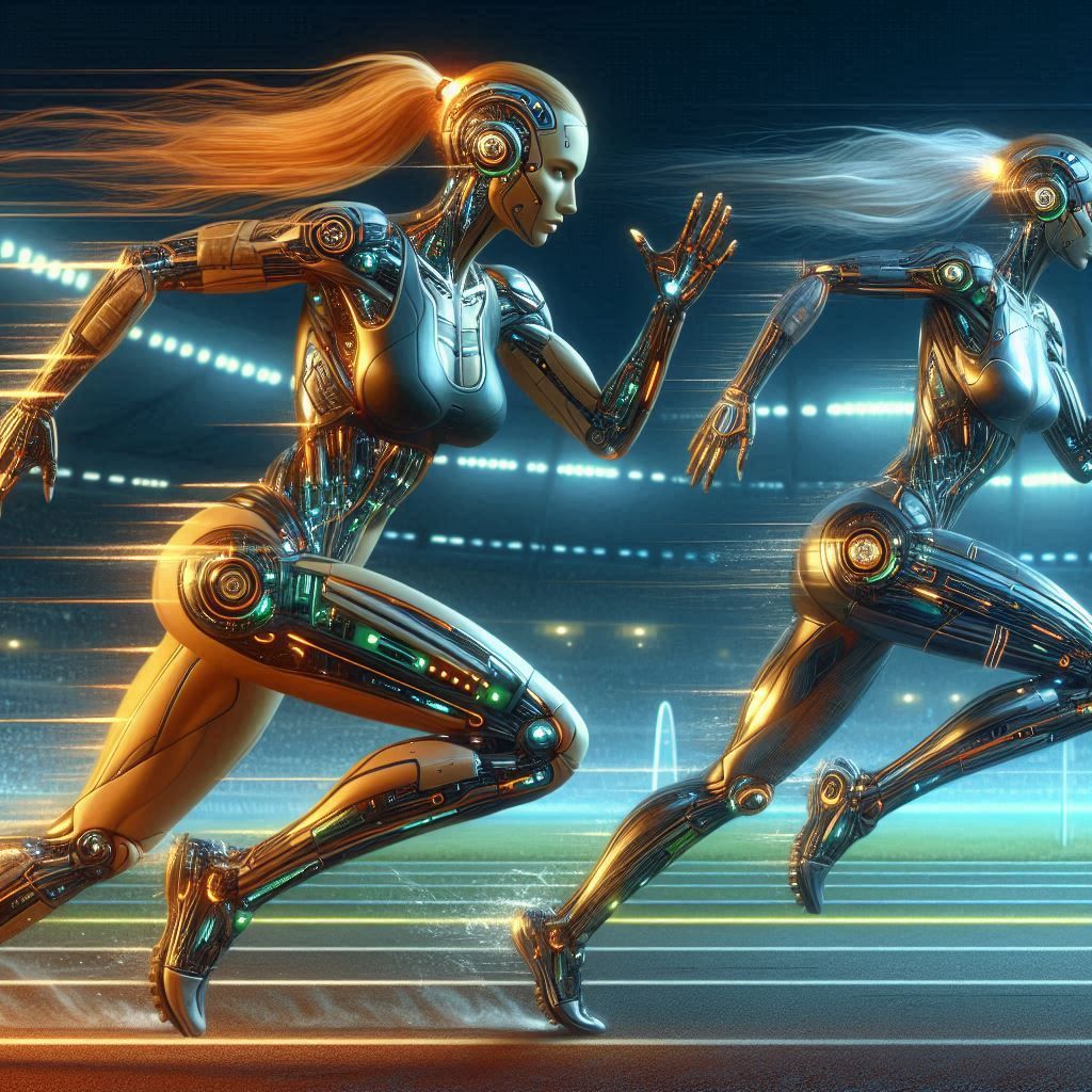 Cyborg Racers   by @Grandgousier