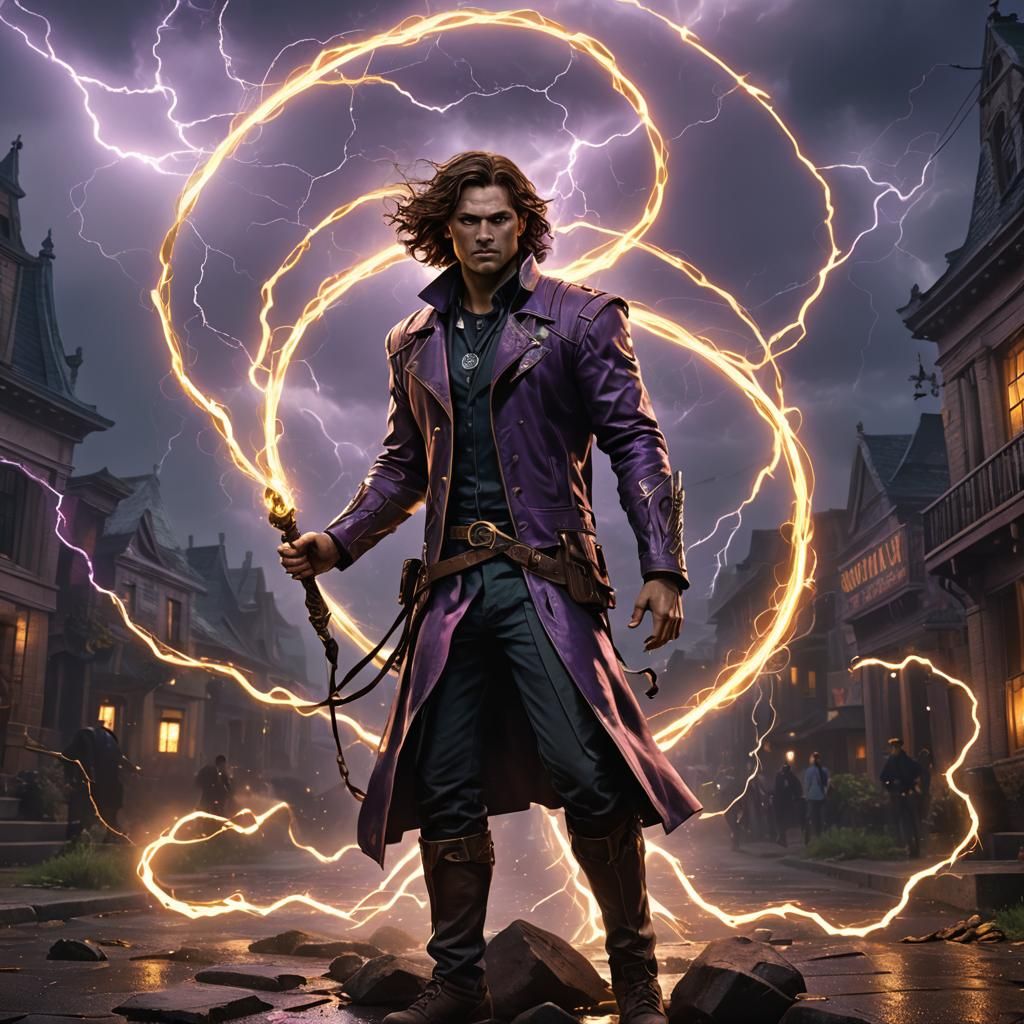 supernatural whip with lightning-like powers
