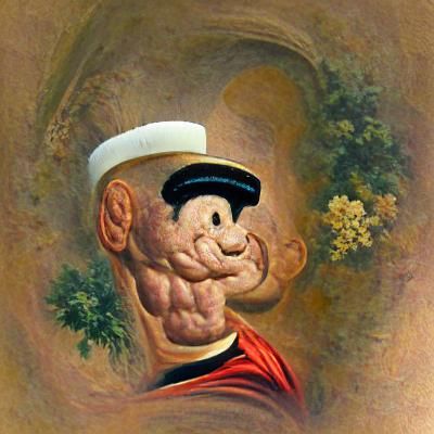 Portrait of Popeye