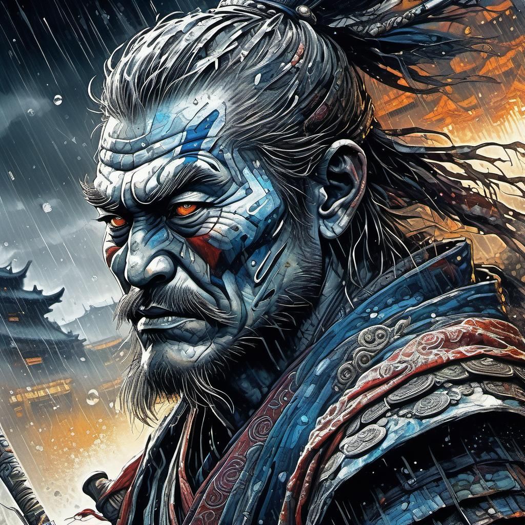 Samurai   by @QueenKittyKat