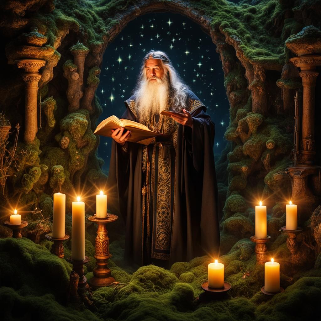 The Wizard In His Ancient Chamber