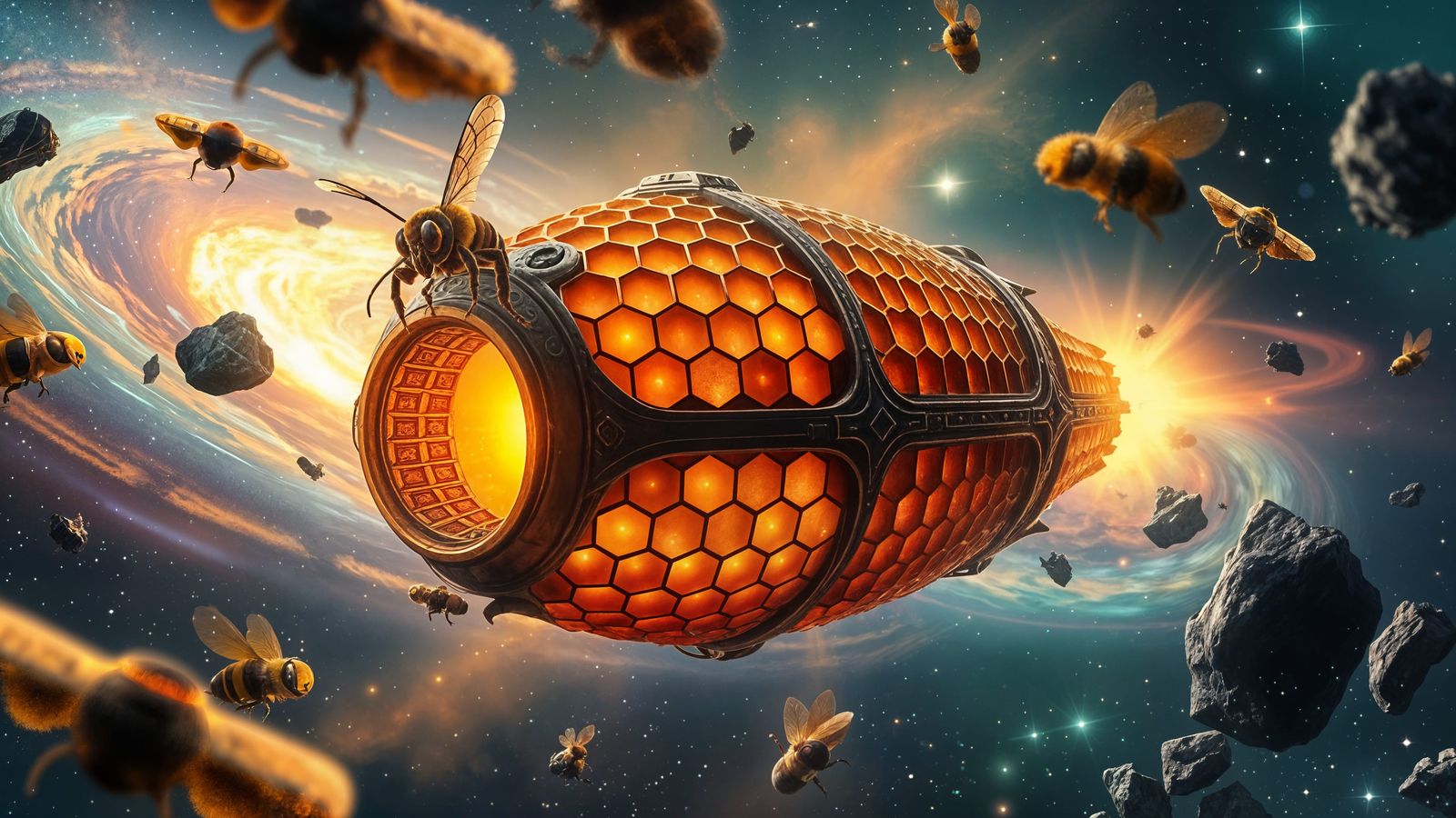 Spelljammer Hiveship  by @Esmeralda