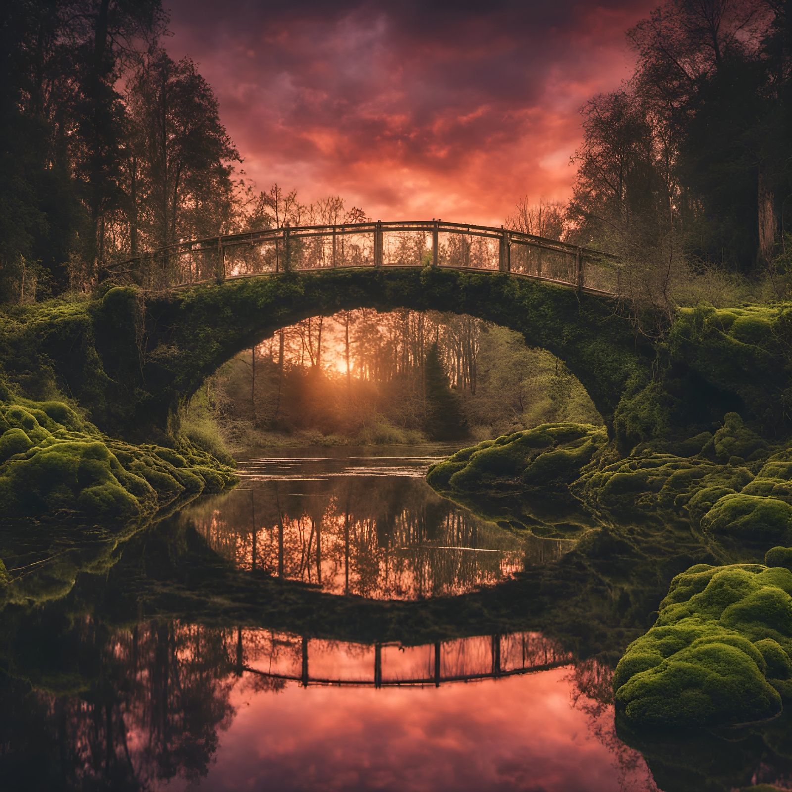 Bridge over untroubled water  by @anomali