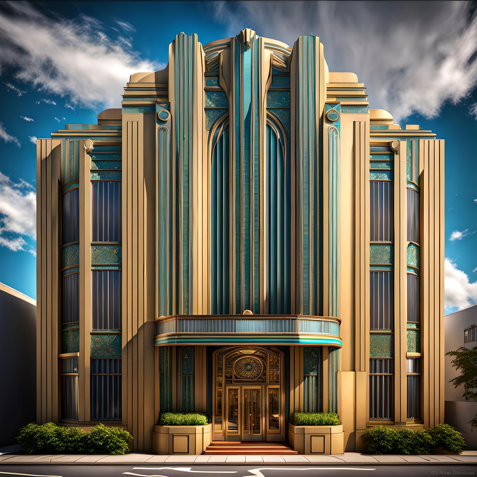 Art deco  by @Sig