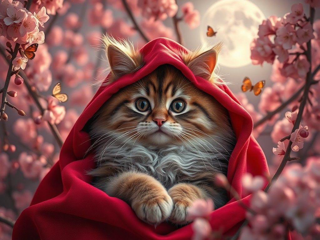 Whiskers Under the Moonlight 1