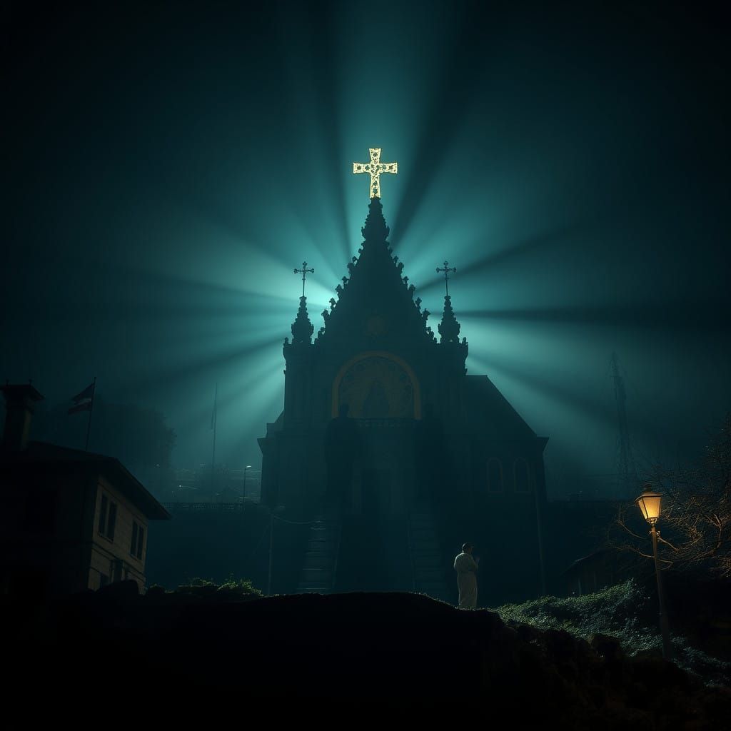 São José e Maria in Hyperrealistic HDR with Moody Atmospheri...