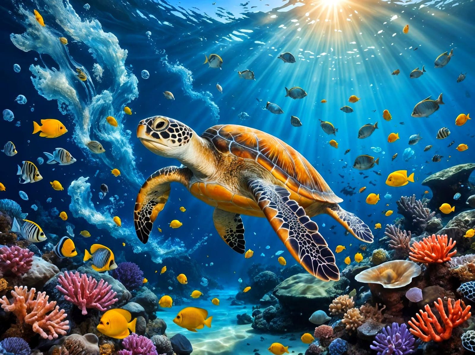 Tropical Underwater Life  by @Cyliena - NC Hype Crew Member