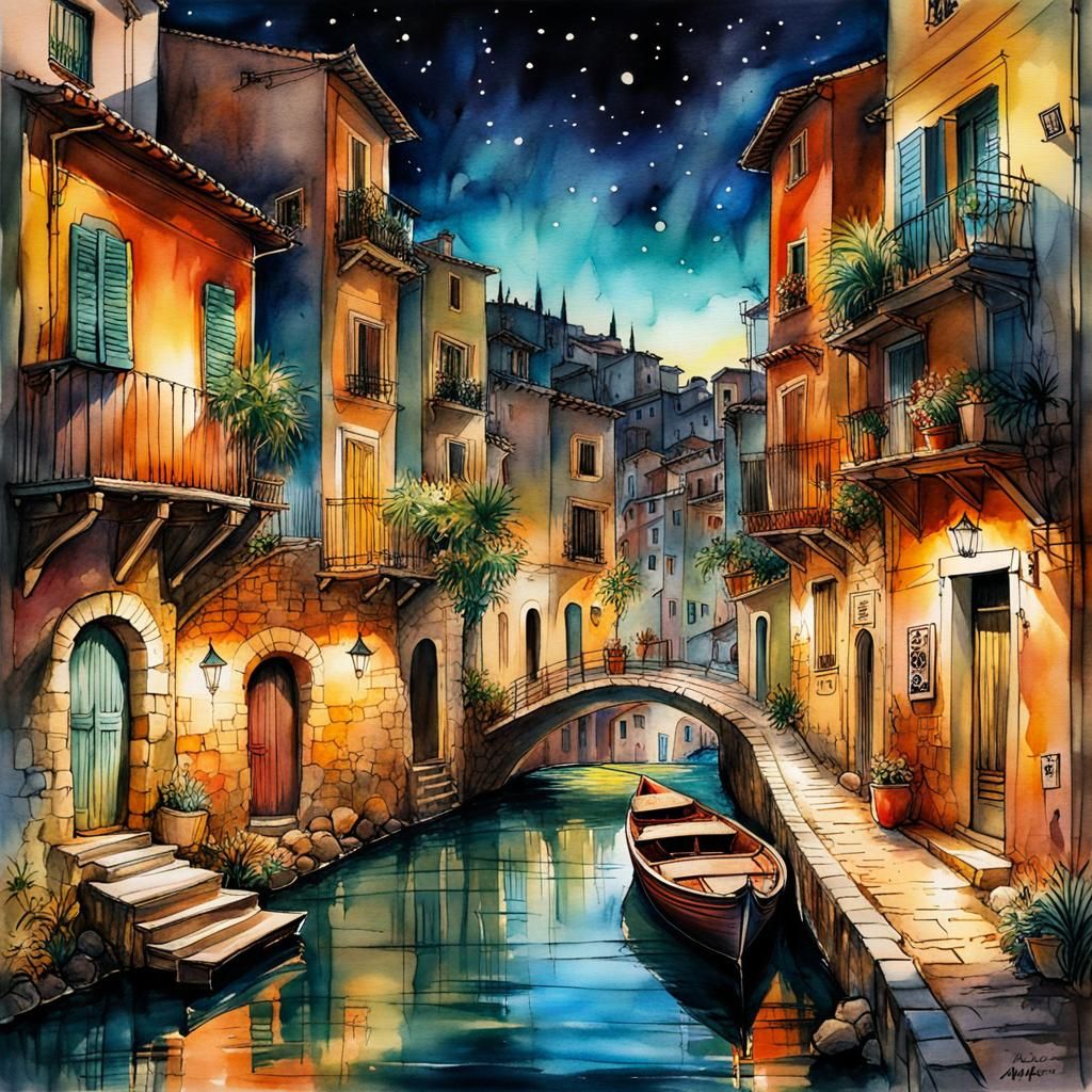 Colorful Night   by @SubSta