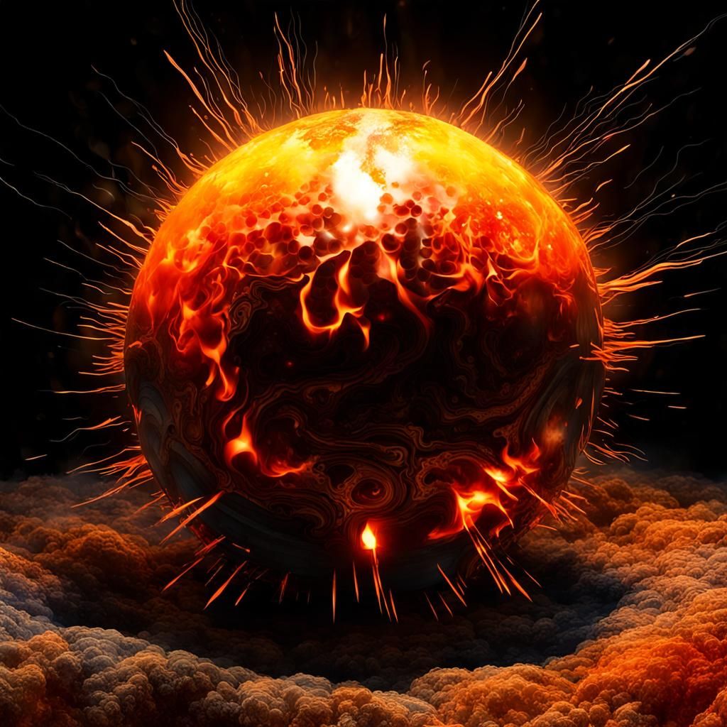 Exploding Ceramics AI Generated Artwork NightCafe Creator