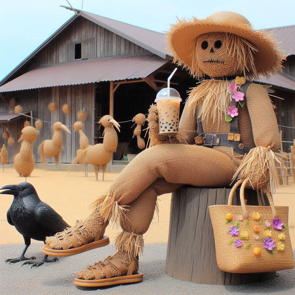 Scarecrow at the barn