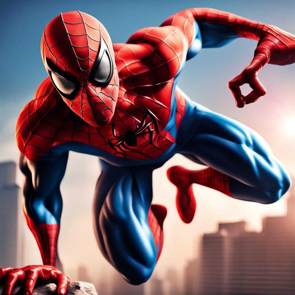 Spiderman with disabled claw hand - AI Generated Artwork - NightCafe ...