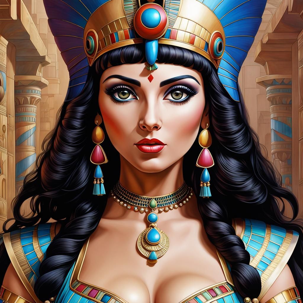 Cleopatra - AI Generated Artwork - NightCafe Creator