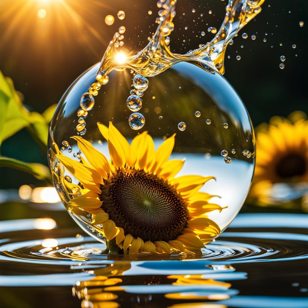 Sunflower  by @Desislava