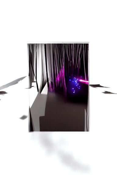 Dark Laser Glitch Galaxy volumetric lighting Unreal Engine