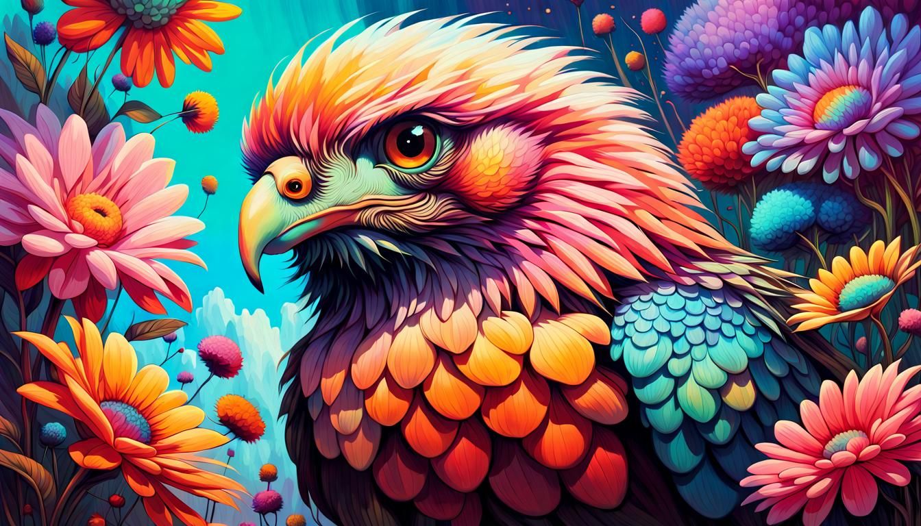 Nature   is the colour of Life   by @ArtByKayteB