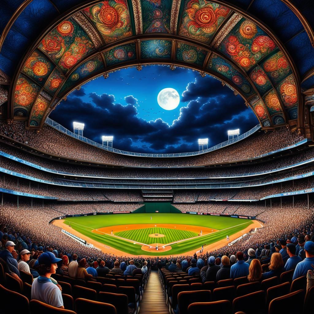 Baseball Superdome Stadium