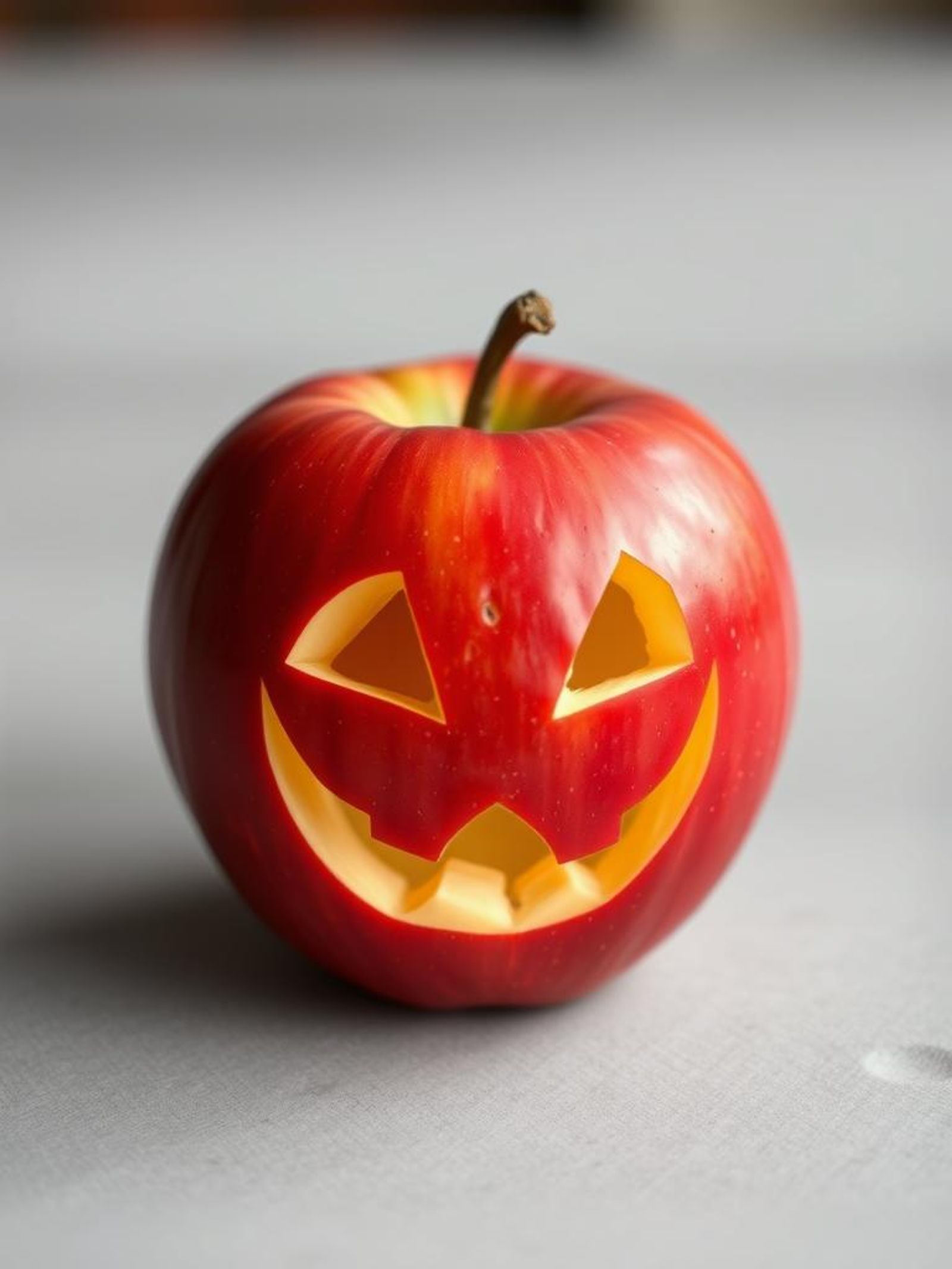 Apple Jack o'lantern AI Generated Artwork NightCafe Creator