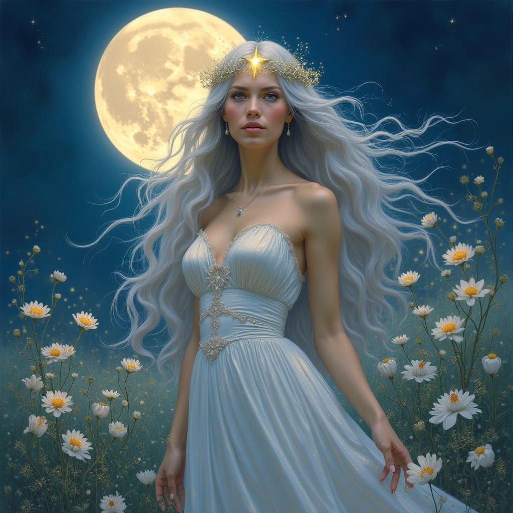Full Moon Greek Goddess Selene