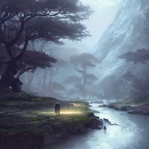 A dark but pretty landscape :D