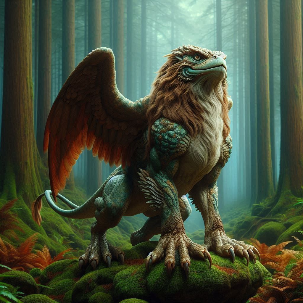 Frog and Griffin (Griffrog?)