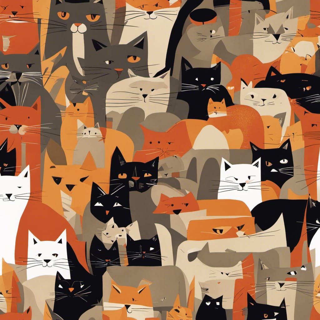cat by Marisa Redondo, Pascale Campion and Gediminas Prancke...