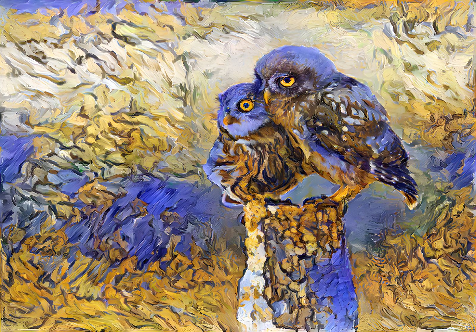 Couple Owl #13