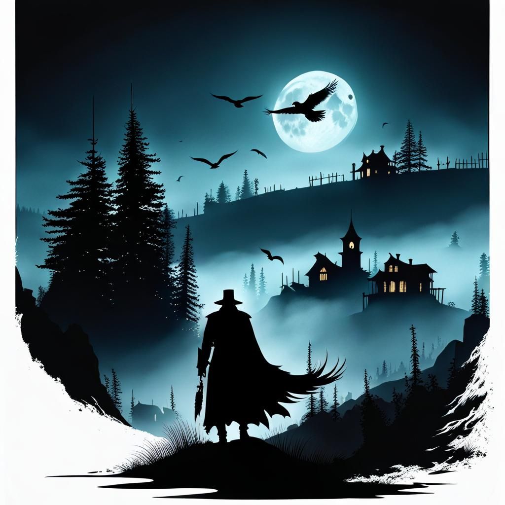 The Lone Traveler  by @Chasing Squirrels