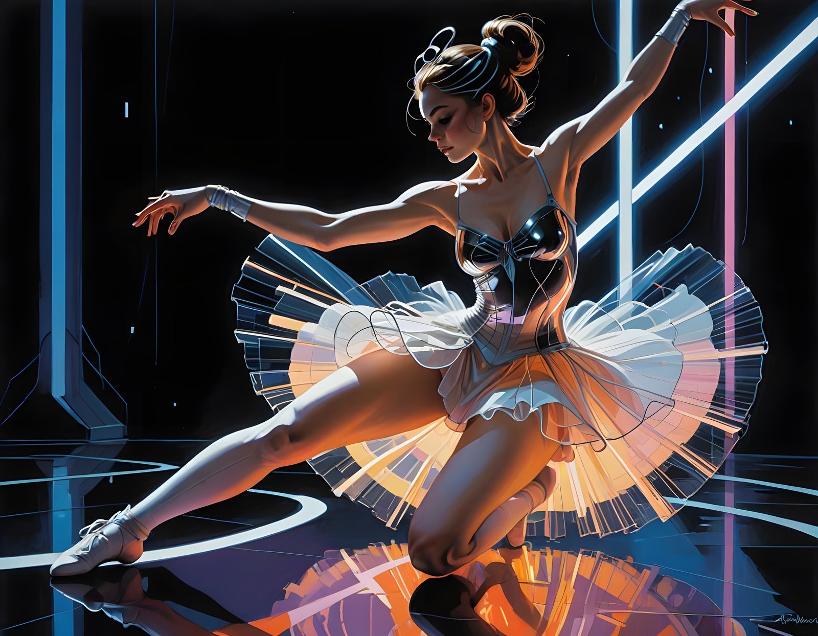 Electric Ballet  by @Gary Murakami