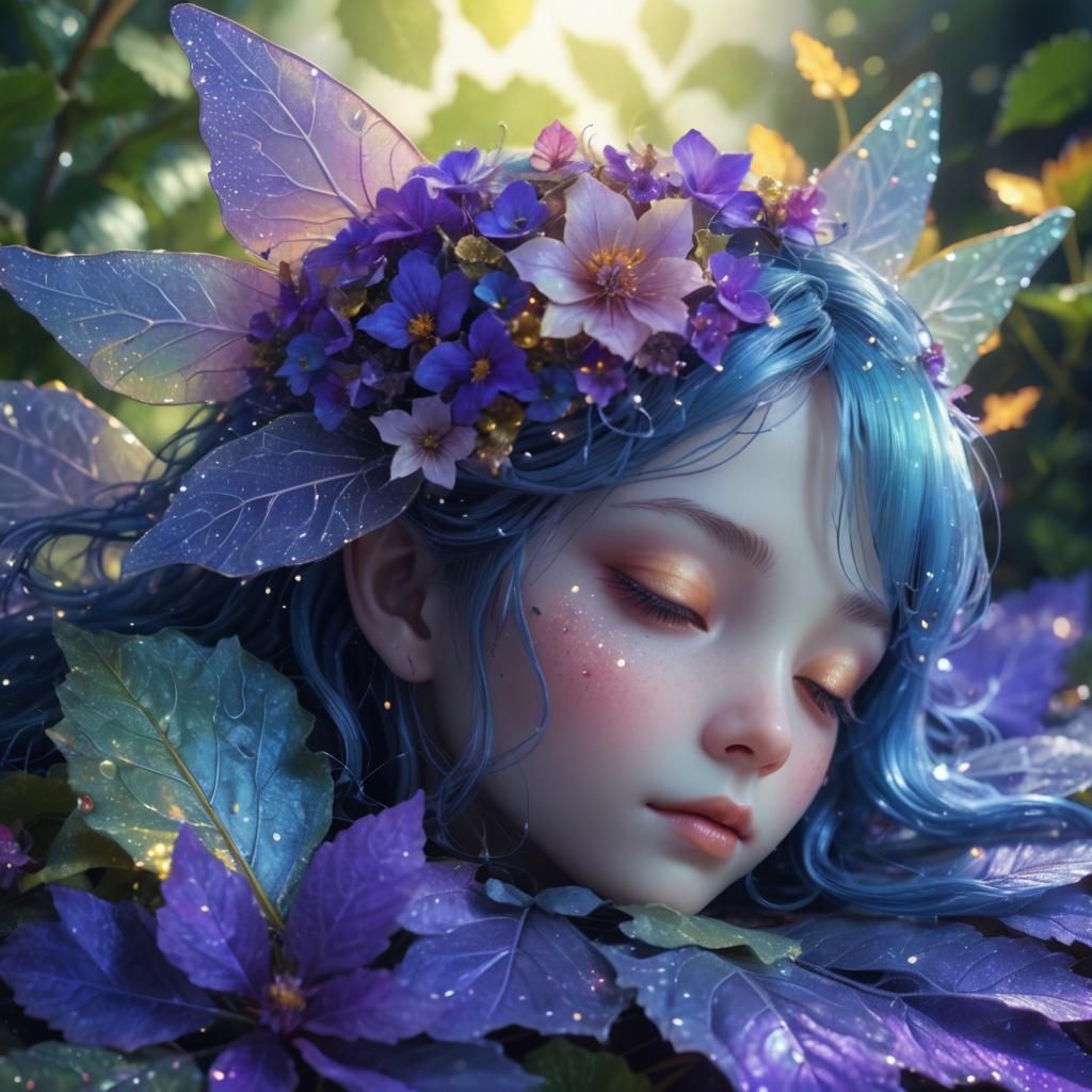 Violet Sparkles III