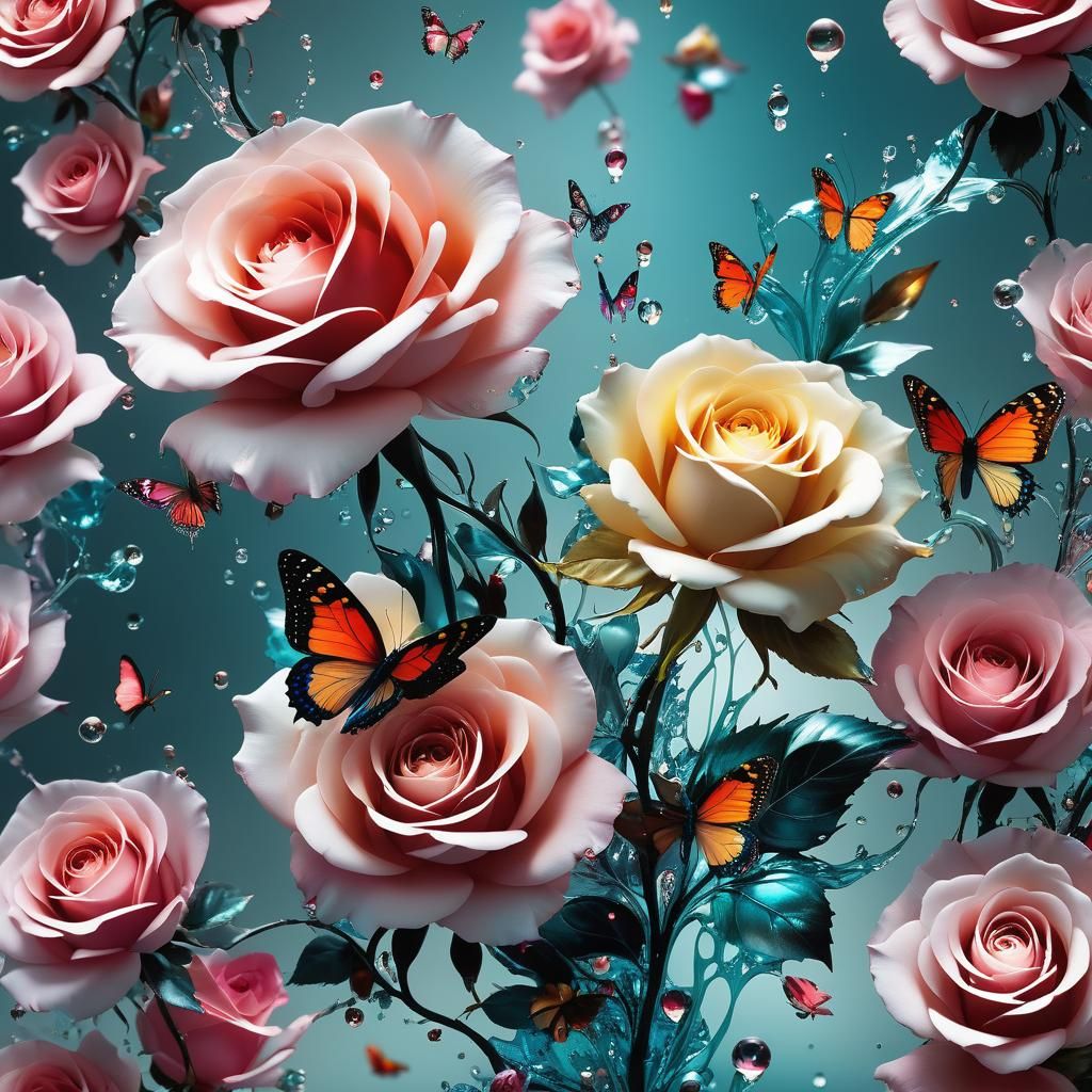Liquid Roses