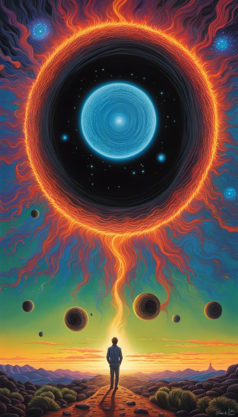 Black Hole Sun won't you come, by Daniel Martin Diaz, Alex Grey, Lisa ...