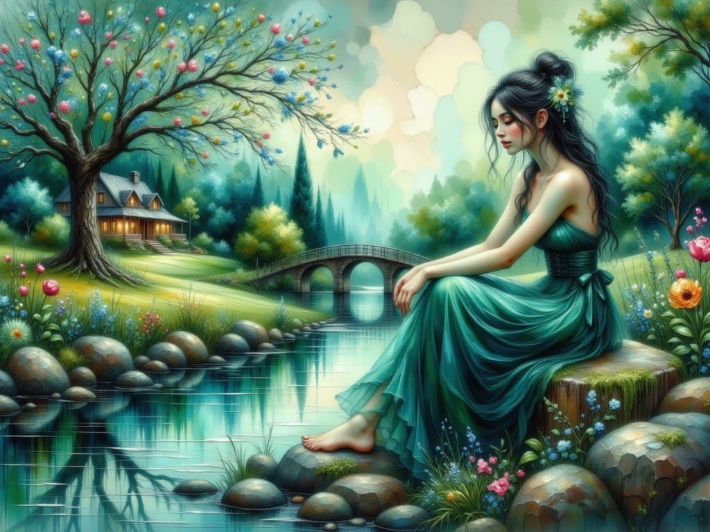 <lora:Hennie Inkt Wash:1.0>